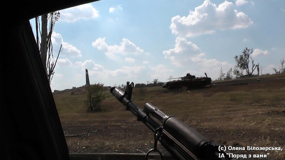 Добровольческий корпус "Правого сектора" в боях под Саур-могилой (фото)