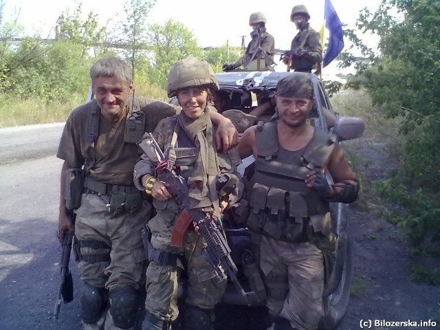 Добровольческий корпус "Правого сектора" в боях под Саур-могилой (фото)