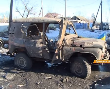 Пески под Донецком уничтожены полностью (ТВ, видео)