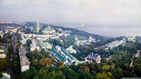 Киев... Дымное утро. ФОТО