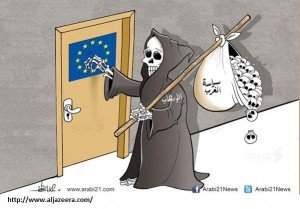 Арабские СМИ изобразили теракты в Париже в виде карикатур. ФОТО