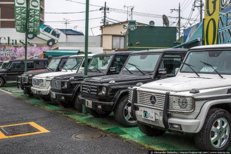 Понты японских автомобилистов: правый руль - признак нищебродства. ФОТО