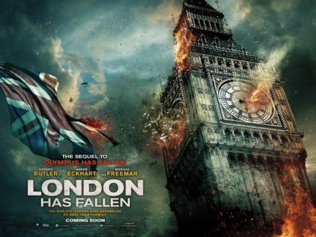 Скоро в кинотеатрах Украины: "Падение Лондона". Официальный трейлер