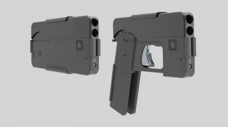 В США изобрели пистолет в виде смартфона