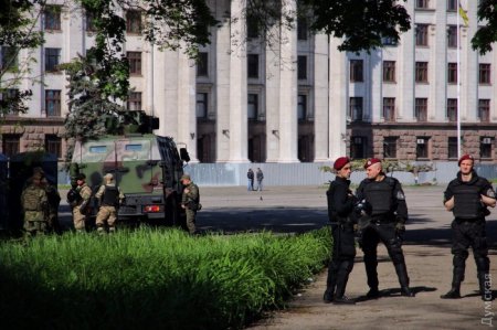 Куликово поле в Одессе оцеплено полицией и Нацгвардией. ФОТО