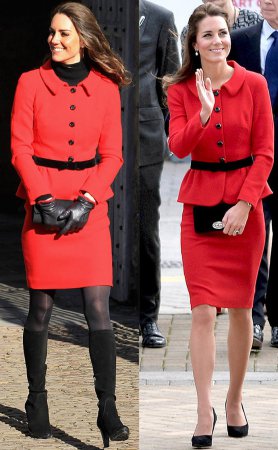 Британские подданные обвиняют  Кейт Миддлтон в слишком частых "модных повторах". ФОТО