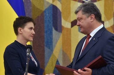 На сайте президента Украины набирает голоса петиция о лишении Надежды Савченко звания Героя Украины
