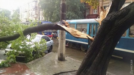 Мощный ураган в Одессе. ФОТО. ВИДЕО