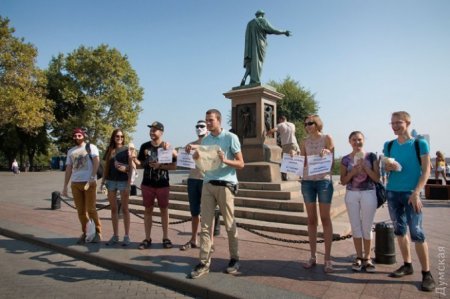 "Марш шаурмы" состоялся в солнечной Одессе