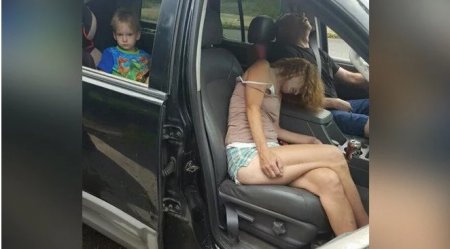 Американские копы остановили авто, в котором родители в наркотическом опьянении везли маленького сына. Жуткие фото