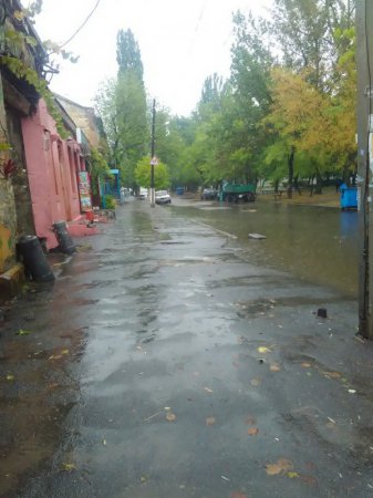 В Одессу пришла "большая вода". ФОТО