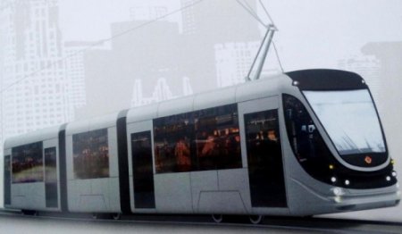 Уже скоро на улицах Киева появится футуристический трамвай