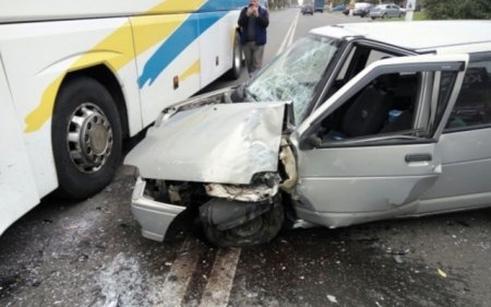 ДТП с участием автобуса "Херсон-Киев": фото