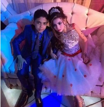 В Египте состоялась помолвка 12-летнего мальчика и его 11-летней кузины