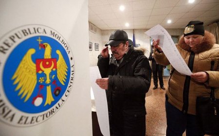 В Молдове на выборах президента проголосовало уже 500 000 человек