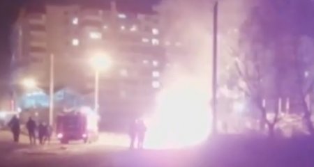 На АЗС в Житомире взорвался автомобиль