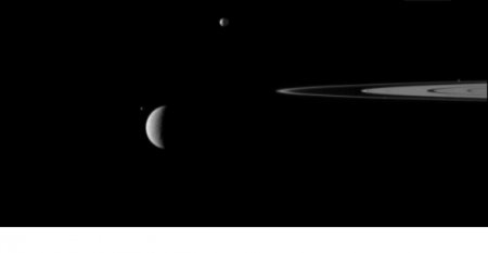 Ледяной спутник Сатурна скрывал океан