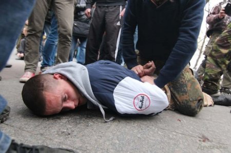 Самооборона Майдана задержала в Одессе сепаратистов (фото)