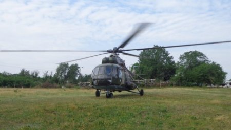 После падения вертолета под Славянском, один военнослужащий выжил - Нацгвардия