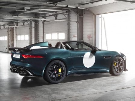 Jaguar представил свою самую быструю модель F-Type Project 7