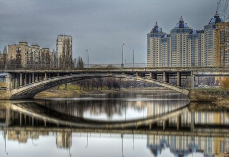 Плачевное состояние киевского моста