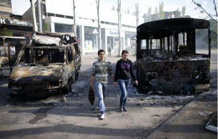 В Славянске осталось 7 тыс. жителей без воды, электроэнергии и топлива - СМИ