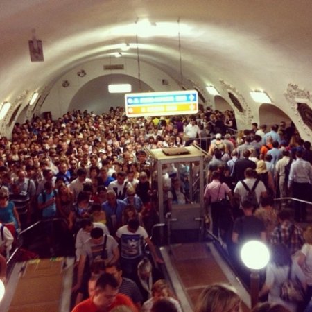 В московском метро случилась авария