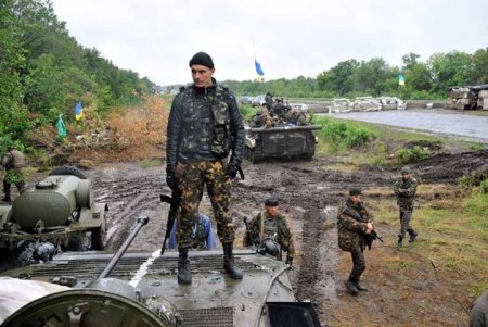 Зона АТО: Фотографии с передовой. Луганская область