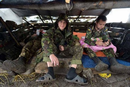 Зона АТО: Фотографии с передовой. Луганская область