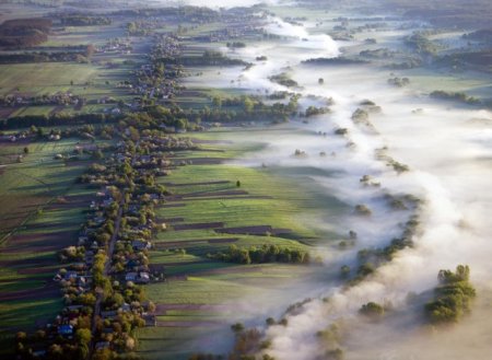 Непревзойденные украинские пейзажи с высоты. Фото