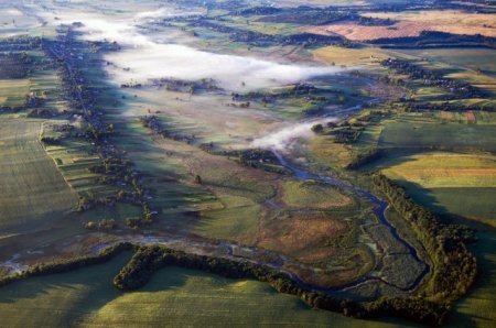 Непревзойденные украинские пейзажи с высоты. Фото