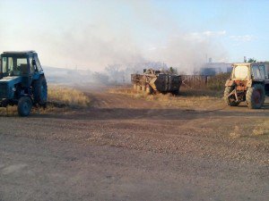 Террористы продолжают обстреливать Луганскую область (фото)