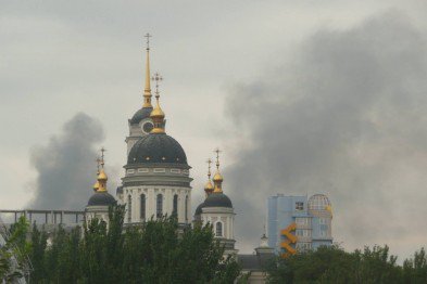 В Донецке ведутся боевые действия