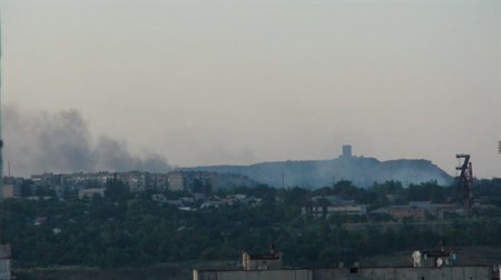 Базу террориста Беса обстреляли (фото)