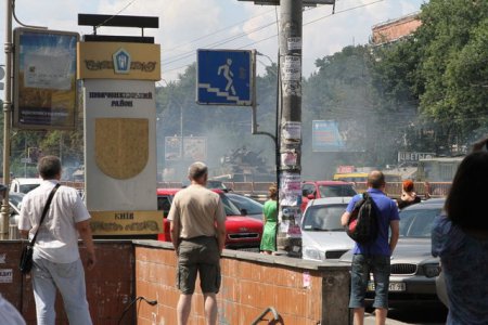 В Киеве появились танки (фото)