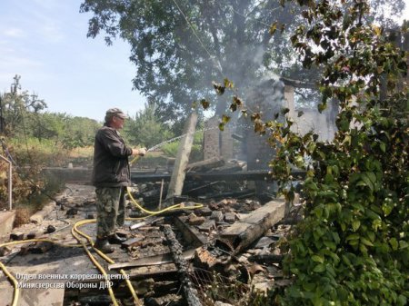 Город Моспино Донецкой области после обстрела ДНР (фото)