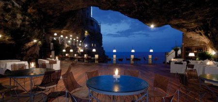 Мечта туриста - Grotta Palazzese, Италия