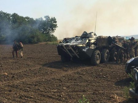 Днепропетровские батальоны в зоне АТО (фото)