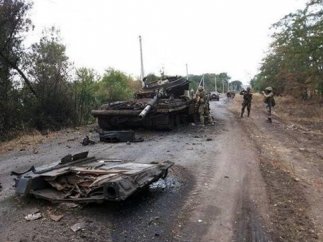 Разрушенный в войне Иловайск. ВИДЕО