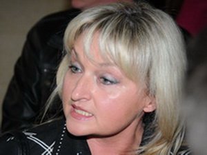 На Банковой жена Юрия Луценко едва не побывала в мусорном баке. ВИДЕО