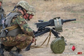 Батальон Феникс готовиться к боевым действиям - учения (фото)