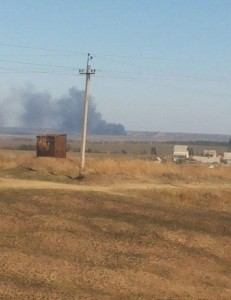 Новые разрушения в городе Донецке (фото)