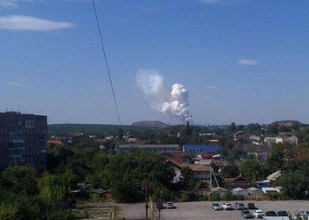 Донецк пережил серию мощных взрывов