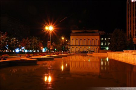 Фотографии ночного Днепропетровска - красиво (фото)