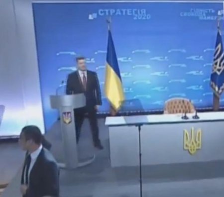 Речь украинского президента на пресс-конференции. ВИДЕО