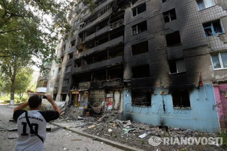 Разрушенный Донбасс в фотографиях (фото)