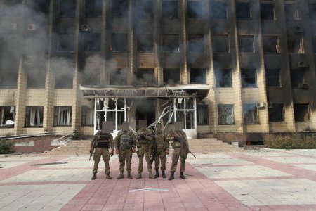 Как военный спецназ брал город Дзерджинск (фото)