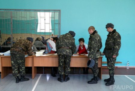 Как голосовали солдаты в АТО (фото)