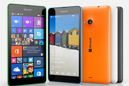 Microsoft показала миру свой первый смартфон Lumia 535