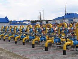 Украинские газовые хранилища полные наполовину